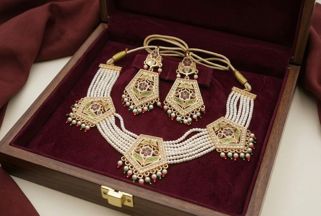 Marvadi chik set