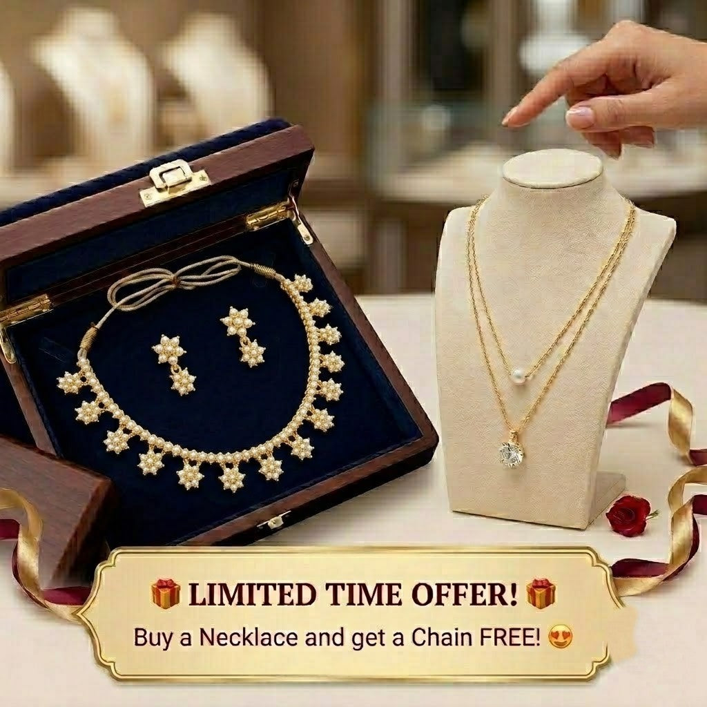 Pearl Stone Necklace