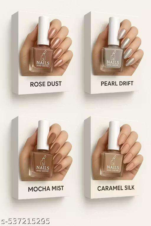 Nails N Shine 6 pcs Multicolor Nail Polish Combo